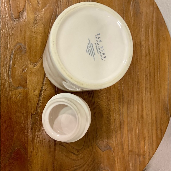 Rae Dunn OG Merry Santa Hat Watercolor Christmas Canister - Picture 5 of 6